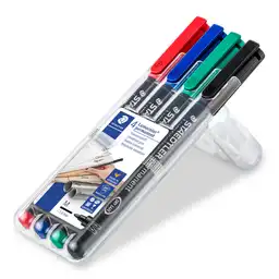 Staedtler Lumocolor Permanent Punta Media Caja X 4
