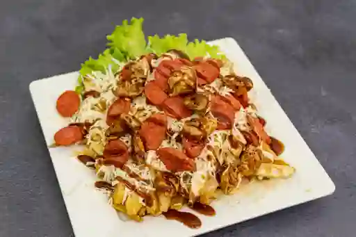 Salchipapa Barranquillera