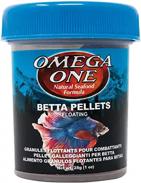 One Alimento Peces Betta Pellets 28 G Omega