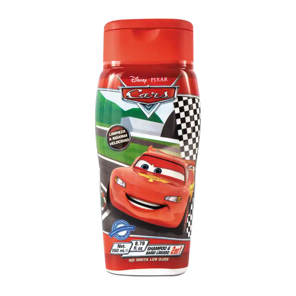 Disney Cars Shampoo Cars Bano L’Quido 2 En 1 X 260 M