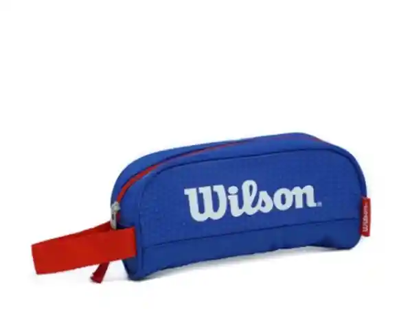 Wilson Cartuchera Escolar Artwork Unisex Azul