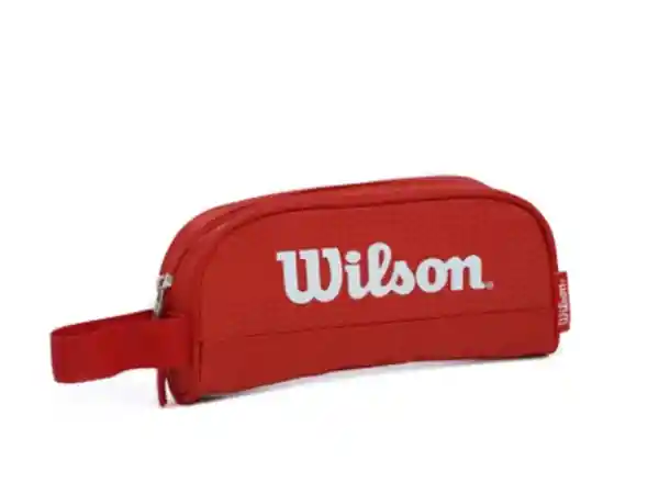 Wilson Cartuchera Escolar Artwork Unisex Rojo