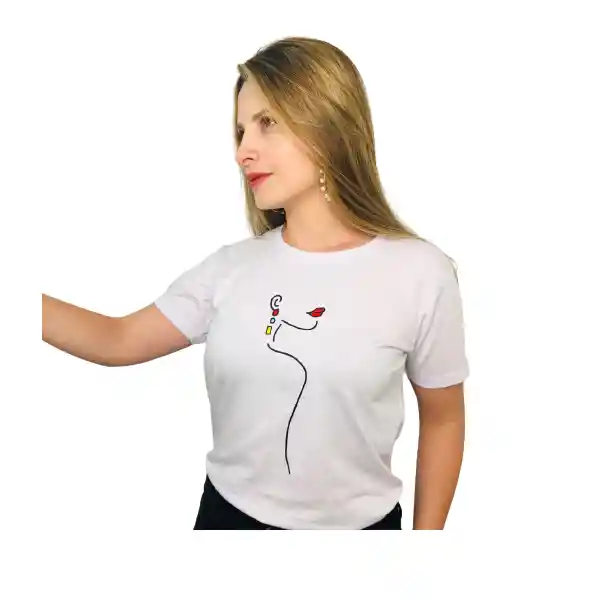 Camiseta Rostro Dama