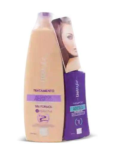 LMar Keratina Lisstyle X 1000 Ml Kit 2 Pasos