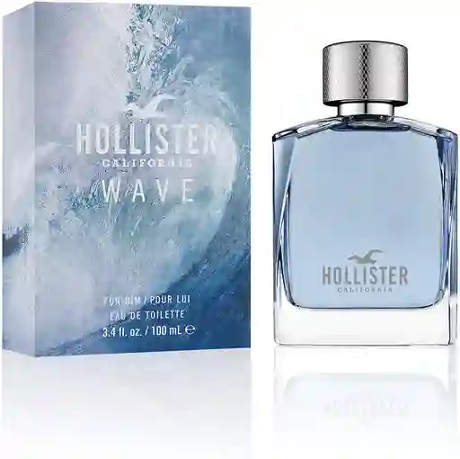 Hollister Loción Perfume Wave 100Ml Hombre Original Garantizada