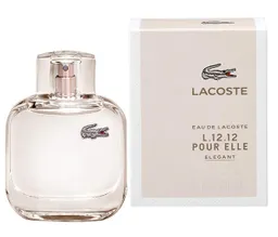 Lacoste Perfume L.12.12 Elegant 90Ml Mujer Original Garan