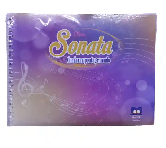 Cuaderno Pentagramado Madel Sonata