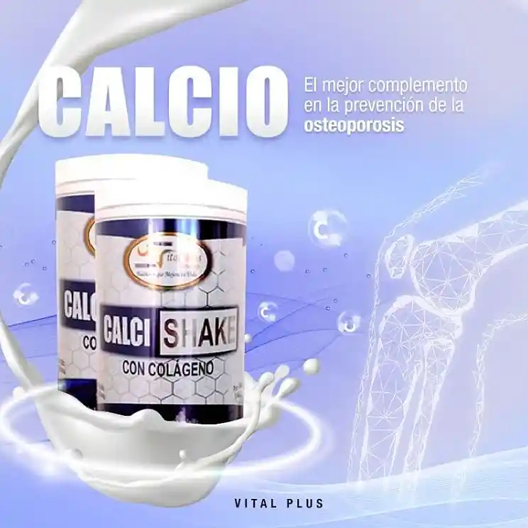 Calci Shake Con Colágeno 1460 Gramos