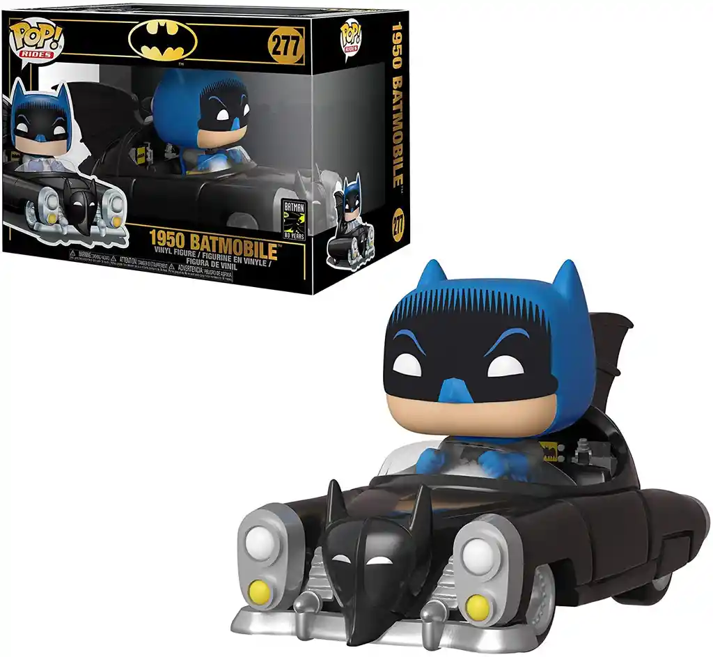 Funko Pop! Rides: Batman 1950 Batmobile 80 Anniversario