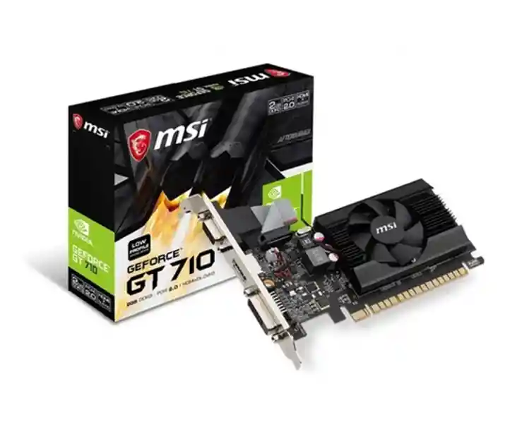 Msi Tarjeta Grafica Geforce Gt 710 2 Gb Ddr3 Pci Express 16X