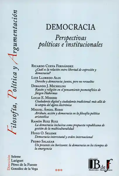 Democracia. Perspectiva Política e Institucional - Ramón Ruiz