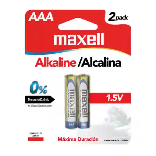 Maxell Bateria Alkalina Sb AAA #2