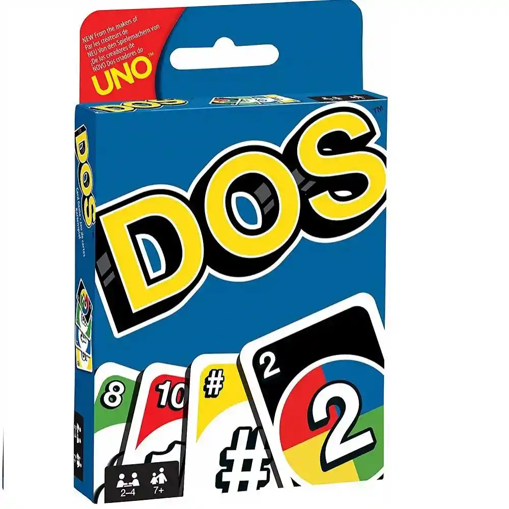 Mattel Juego de Cartas Dos