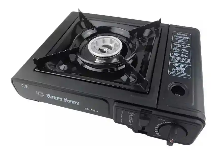 Estufa Para Camping Portatil De Gas Pipa Butano Para Viaje