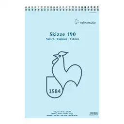 Skizze 190 Spiral Hahnemühle A3 29,7x42 Cm - 190g - 50 Hojas