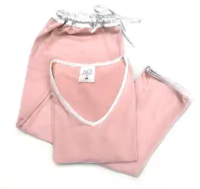 Nüi Pijama Rosado Claro Manga Corta