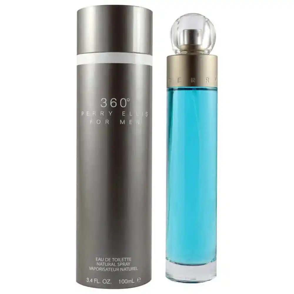 Perry Ellis Perfume 360° 100Ml Hombre Original Garantizad