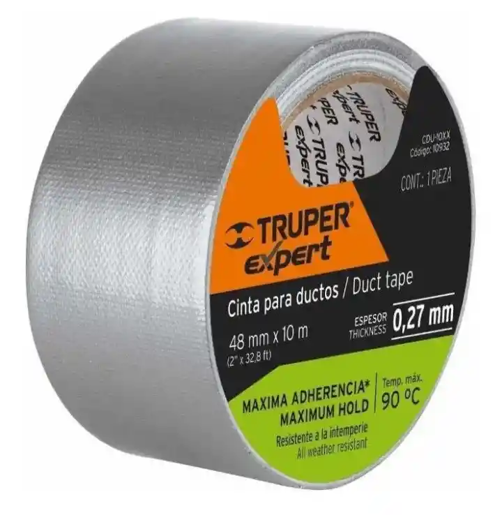 Cinta Para Ducto 30 m Truper