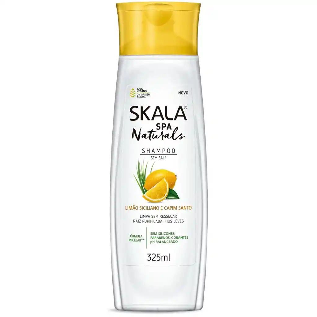 Skala Shampoo Spa Naturals Limón