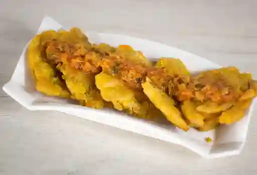 Patacones con Hogao