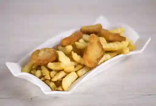 Nuggets con Papas