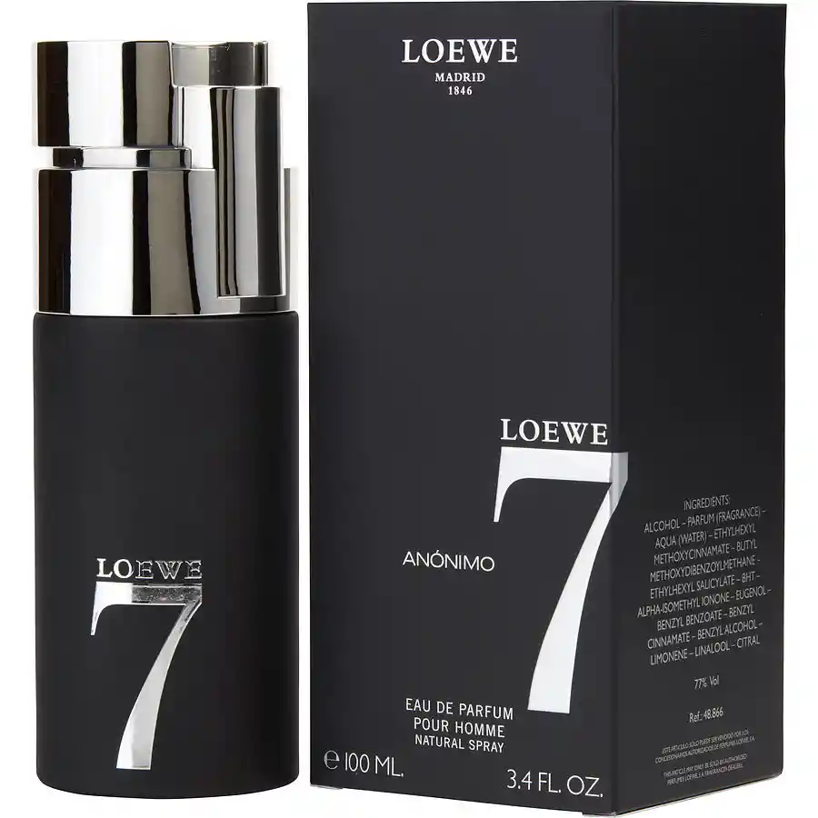 Loewe Perfume 7 Anonimo 100Ml Hombre Original Garantizada