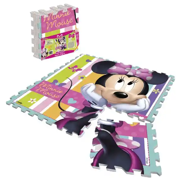 Ronda Tapete Rompecabezas Mágico Minnie Bow Tique