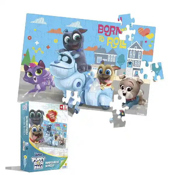 Ronda Rompecabezas Puppy Dog Pals