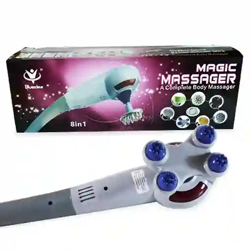 Magic Masajeador Eléctrico Massager 8 En 1