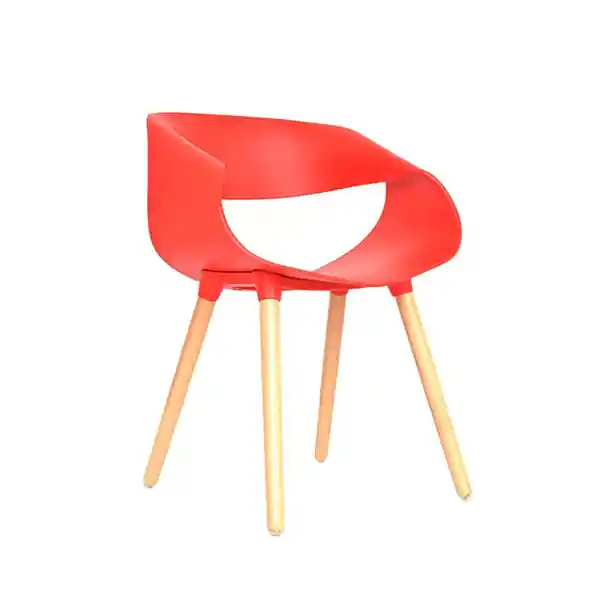 Ekonomodo Silla Set Rojo Dos Unidades