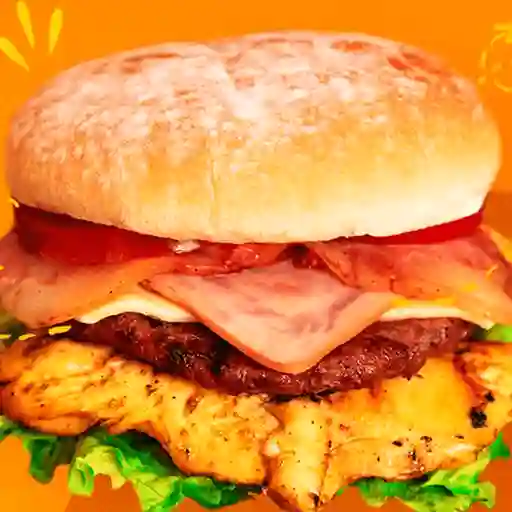 Hamburguesa de Pollo
