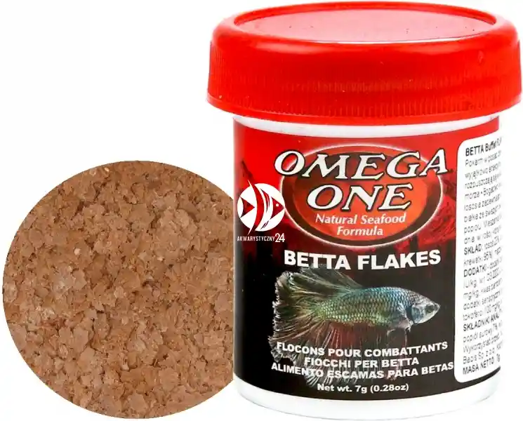 Betta Flakes Comida Hojuelas Escamas Peces Acuario Beta 7g