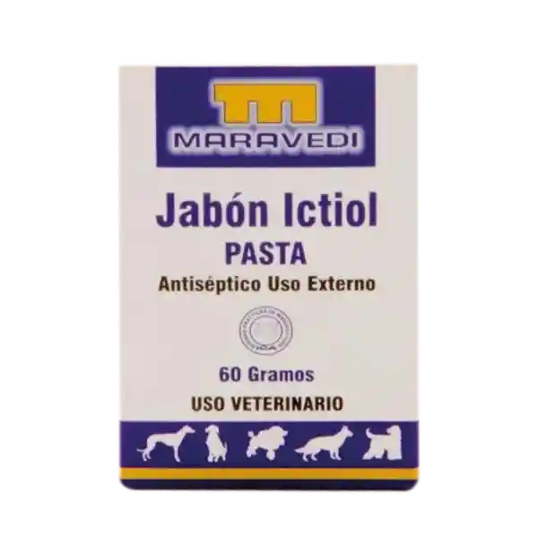 Ictiol Jabón Para Perro 60 g