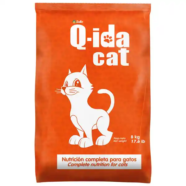 Qida Cat Alimento Para Gato Ext 8 Kg