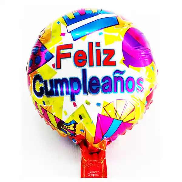 Globo Metalizado Feliz Cumpleaños