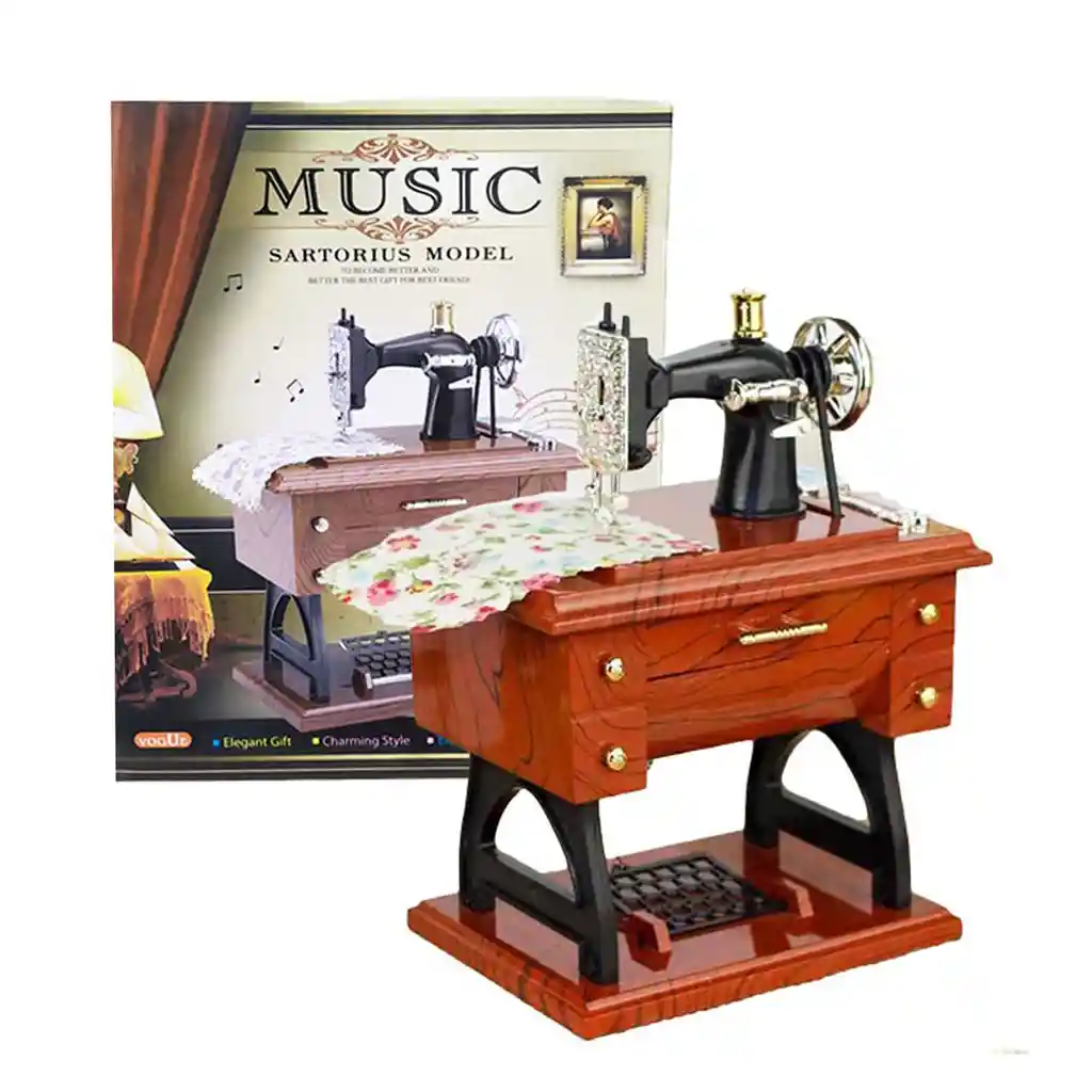 Maquina De Coser Musical Hogar Decoración Accesorios