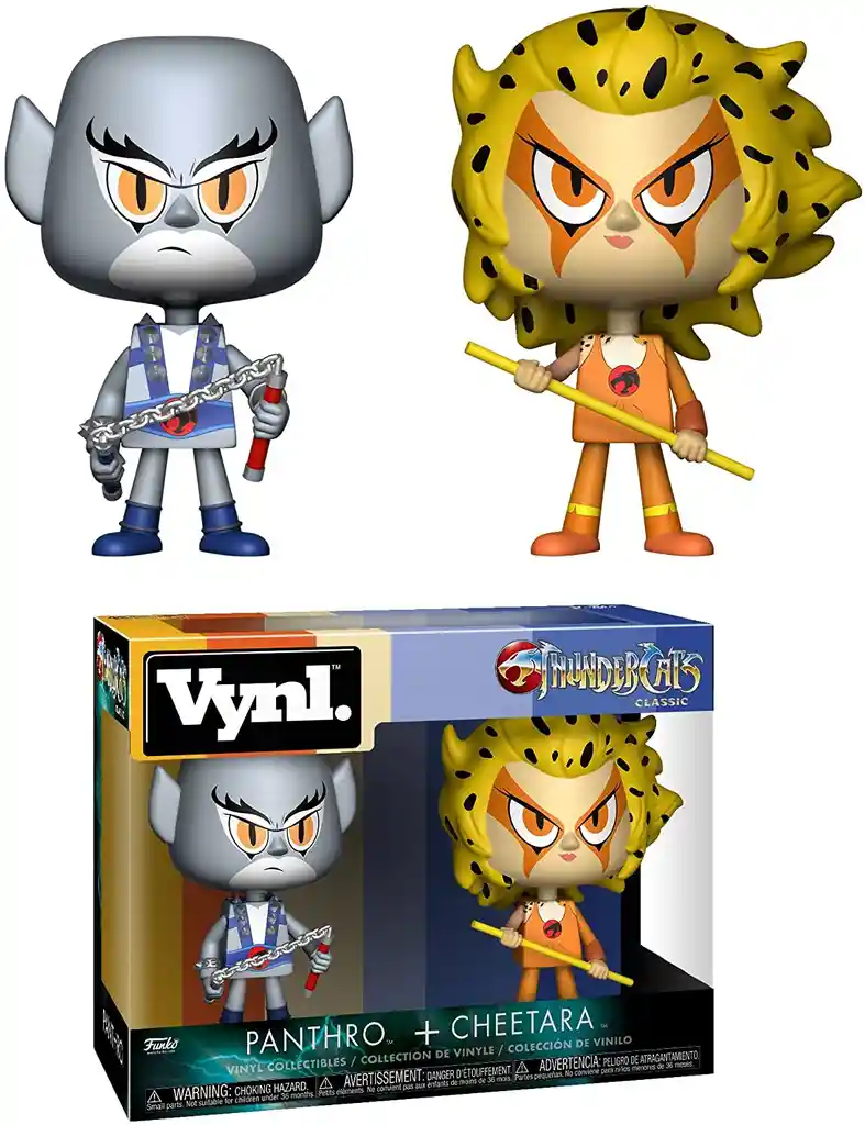  Funko Vynl  Thundercats  Panthro & Cheetara