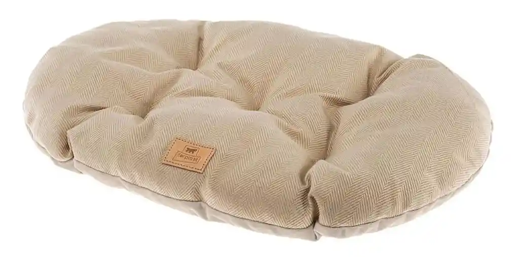 Ferplast Cama Colchon Cojin Perro Gato Stuart Beige Mediana