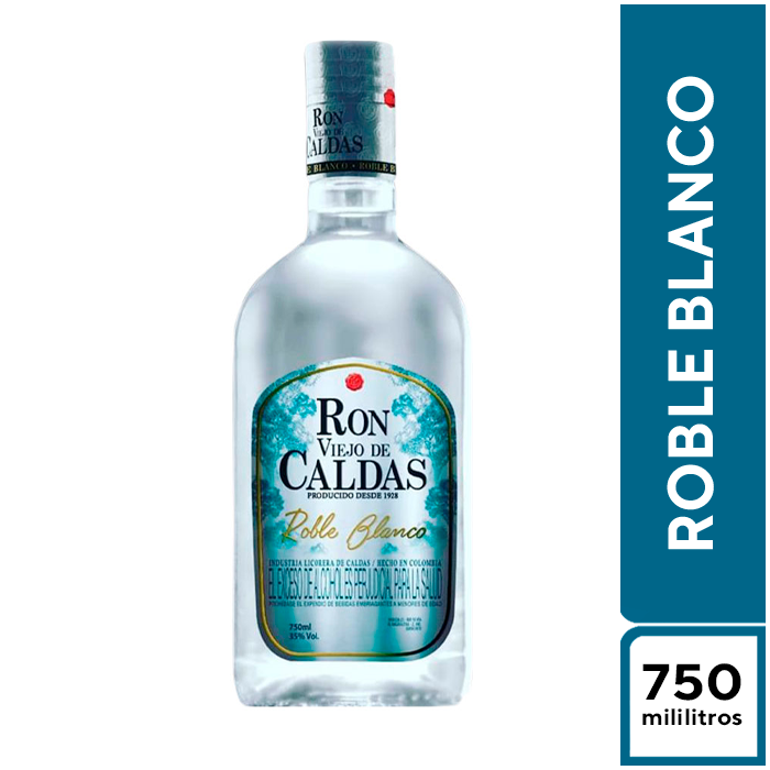 Ron Viejo de Caldas Roble Blanco 750 ml