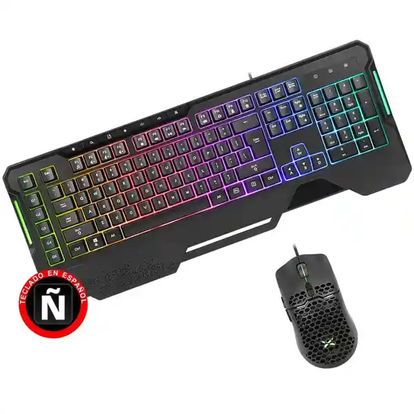 Rgb Delux Kit Gamer Avanzado Teclado + Mouse M700A