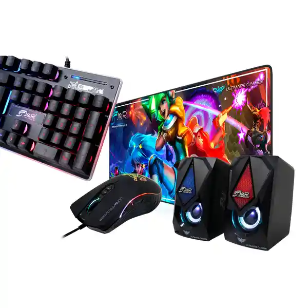 J&R Technology Combo Gamer Multimedia CTMGJR-013