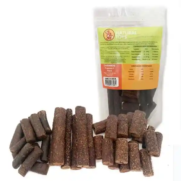 Natural Toys Snack Mixto de Cabanos Carne Natural Perro 200 g