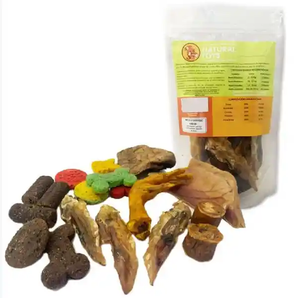 Natural Toys Snack Surtido Naturales Para Perro 80 g