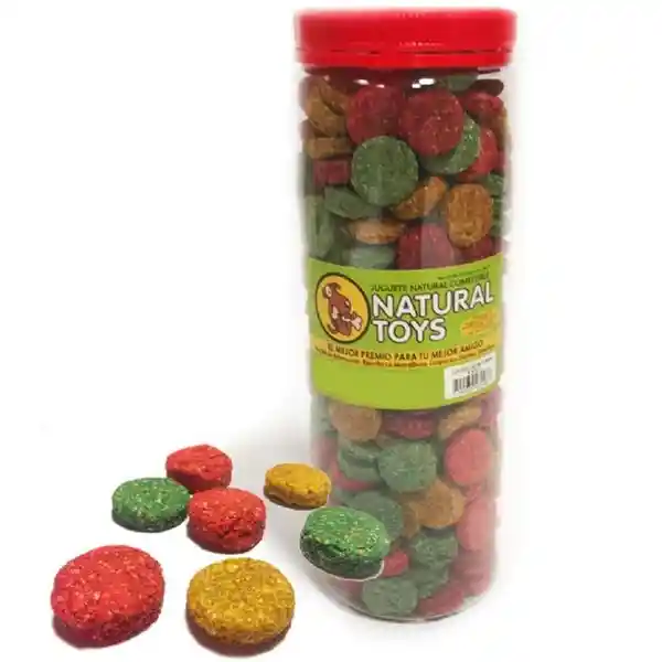 Natural Toys Snack Cocadita de Fibra Natural Para Perro 1 Kg