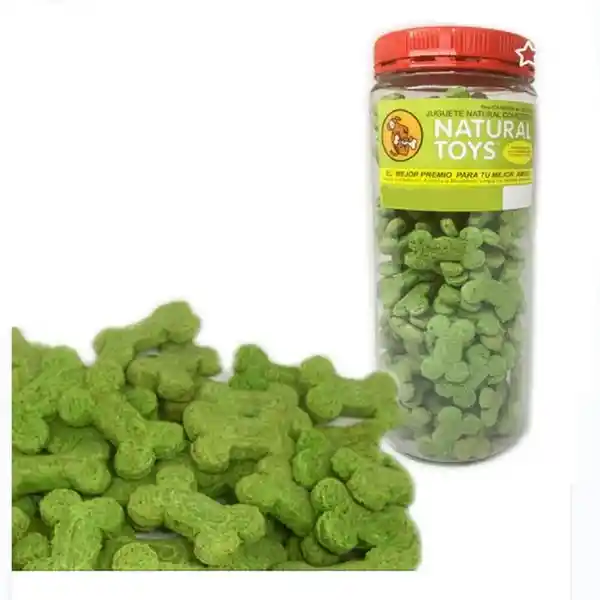 Natural Toys Galleta Para Perro Sabor a Menta 1 Kg