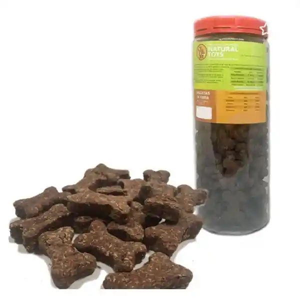 Natural Toys Galleta Para Perro de Higado y Fibra Natural 1 Kg