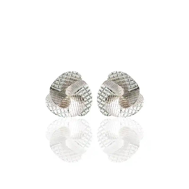 Aretes Helice En Plata