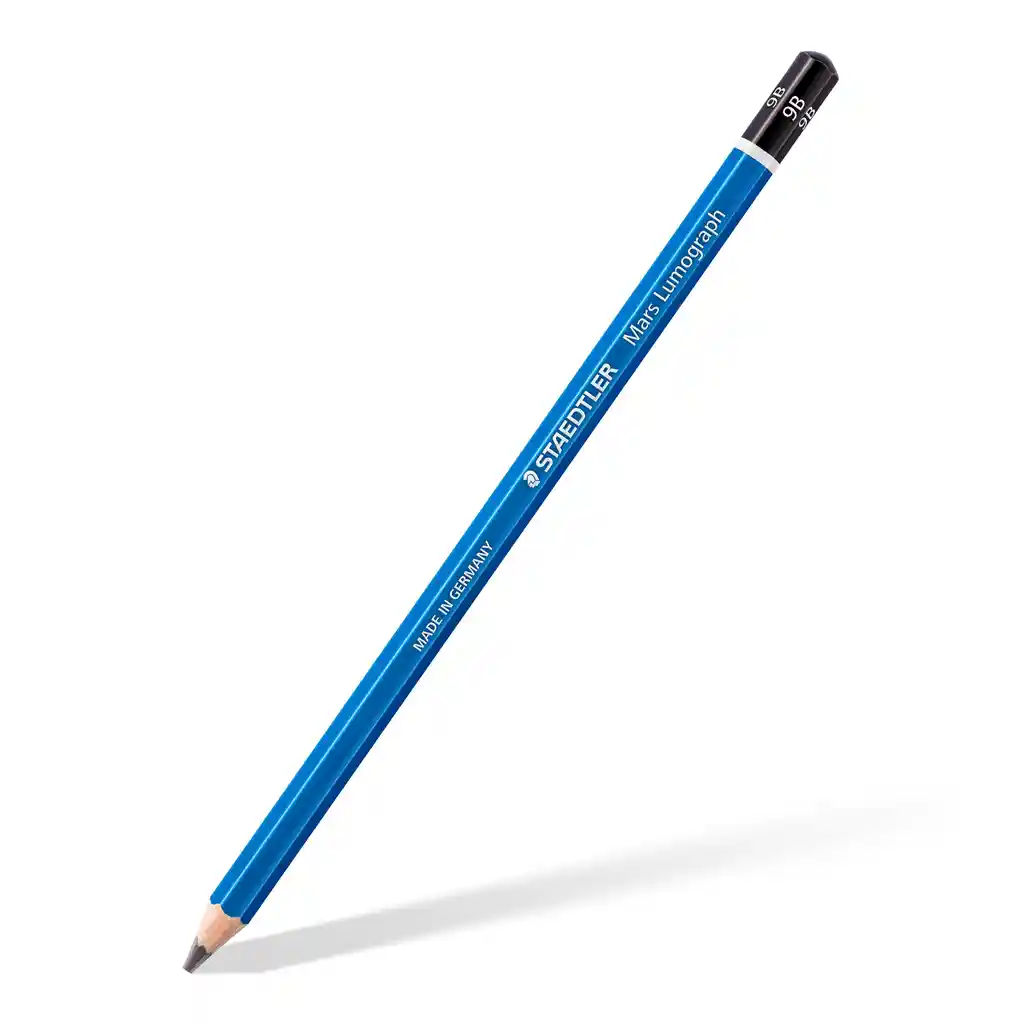 Staedtler Mars Lumograph. Lápiz 9B |