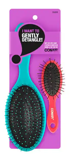 Conair Pack Cepillo Cabello + Conair Cepillo Cabello