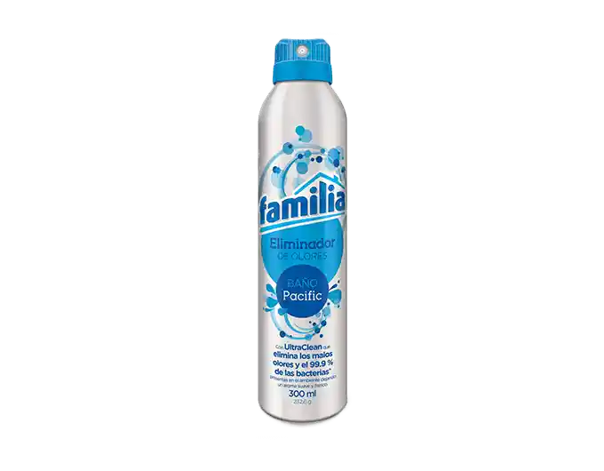 Familia Eliminador De Olores Pacific X300Ml